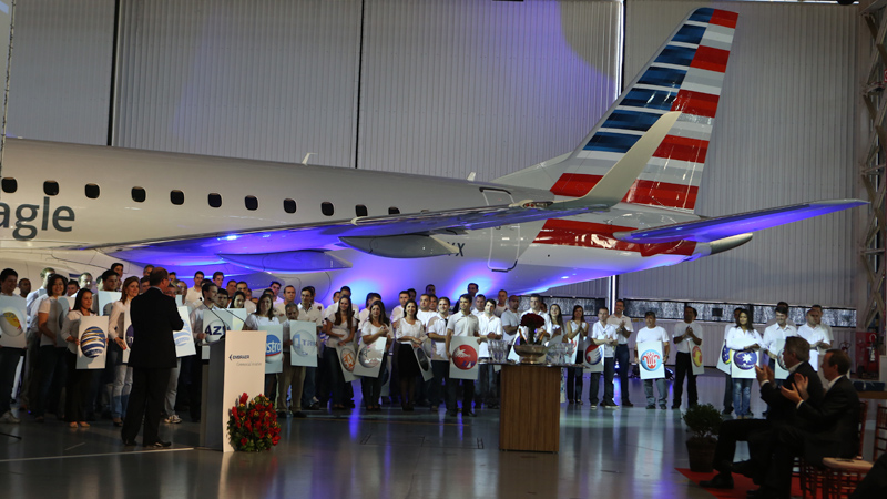 Embraer Celebrating 1000 EJets Group