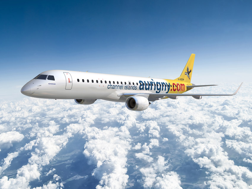 Embraer Aurigny Air Services Goes Jet
