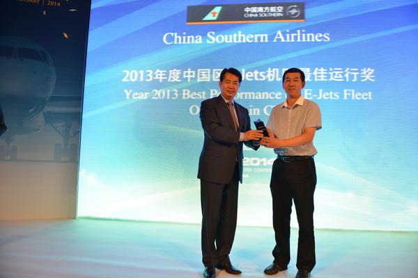 CSA Best Performance Embraer E-Jets 2013