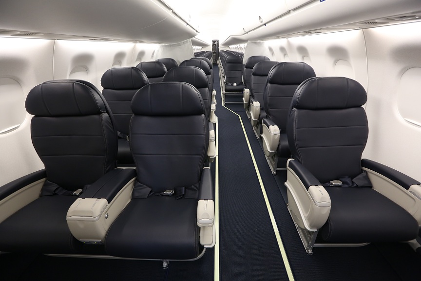 Skywest Embraer E175 Cabin Interior