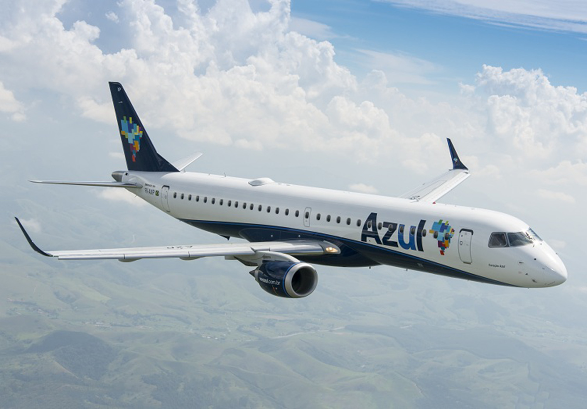 Azul Embraer Commercial Jet Lowest Cost Carrier Globally 2015