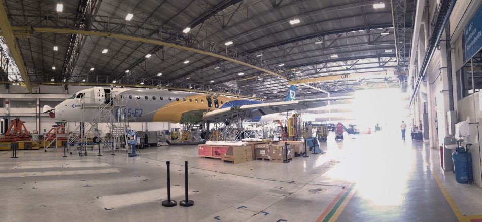 First E195-E2 Gets its Legs