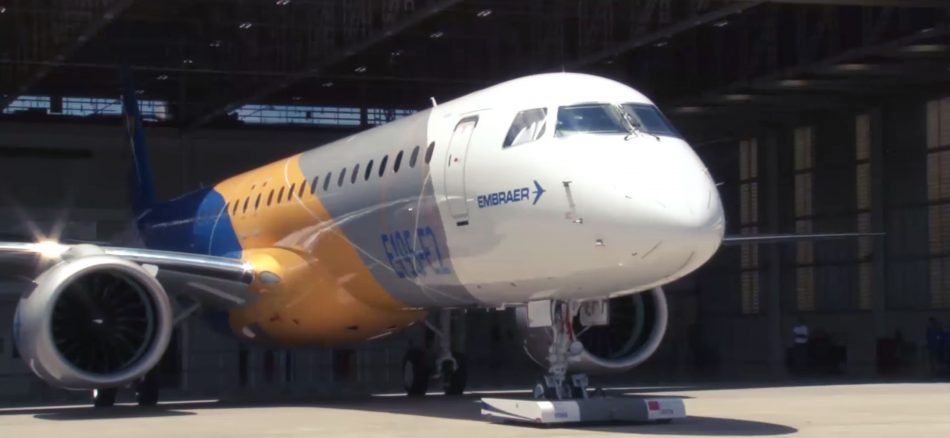 E195-E2 Embraer Commercial Jet Launch 2017