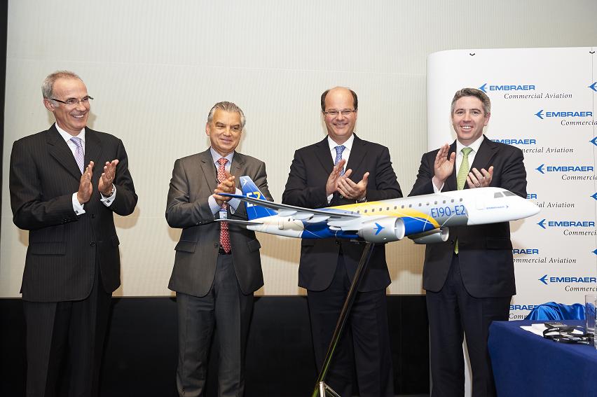 Embraer Paris Air Show Executives