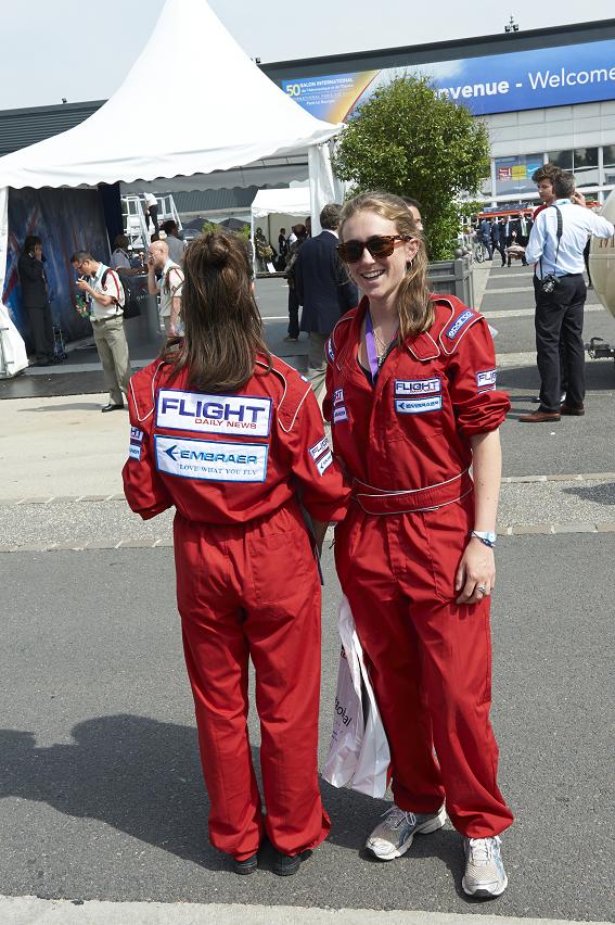 Embraer Paris Air Show Stewards