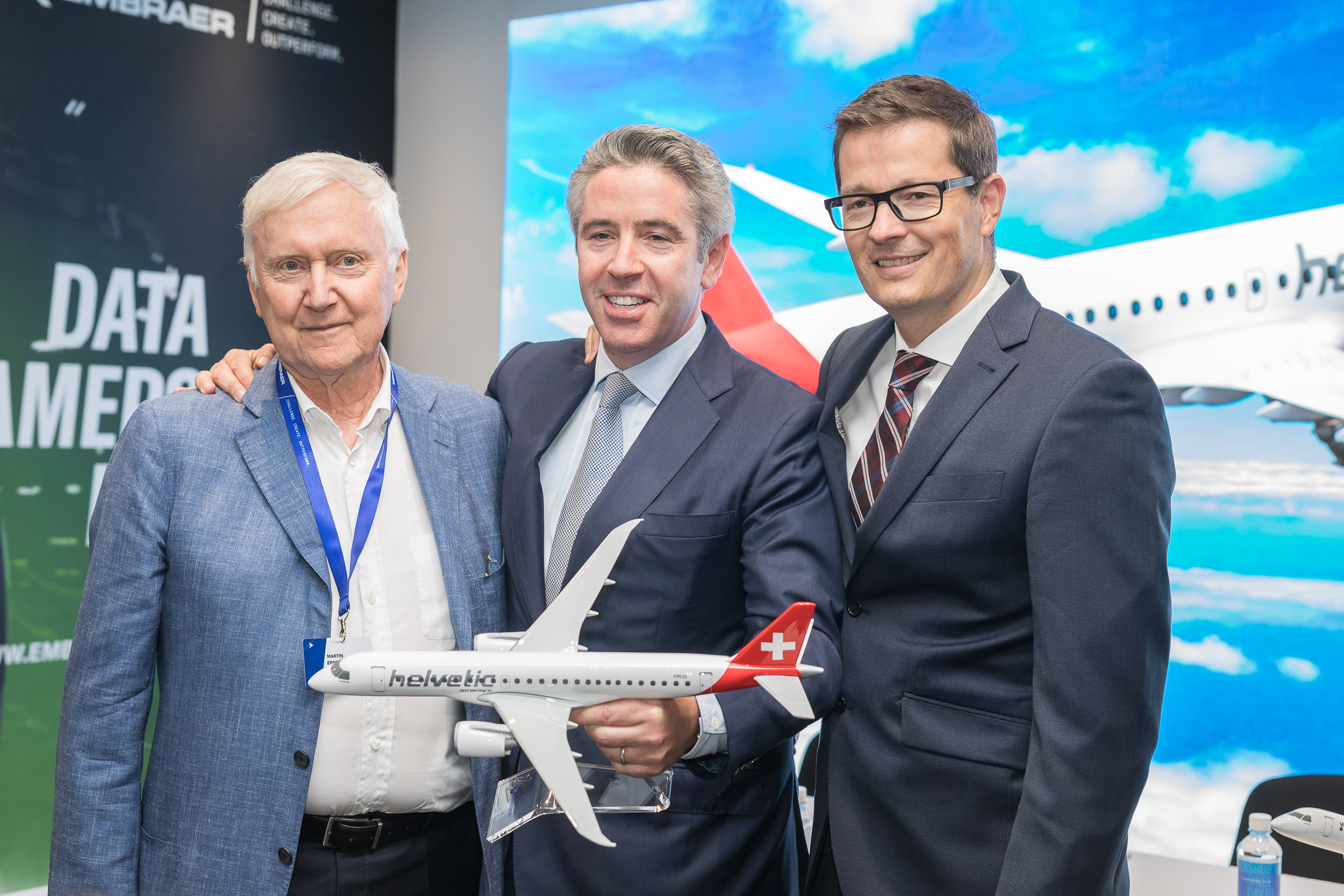 Helvetic commits to 12+12 E190-E2 during Farnborough Airshow