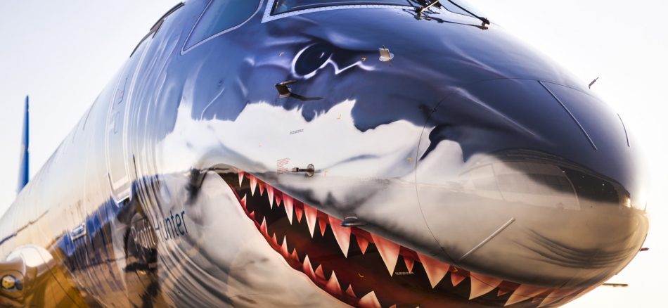 E190-E2 Shark livery Tours China