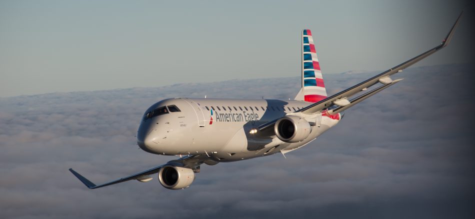 American Airlines Adds 15 More E175s to Its Fleet