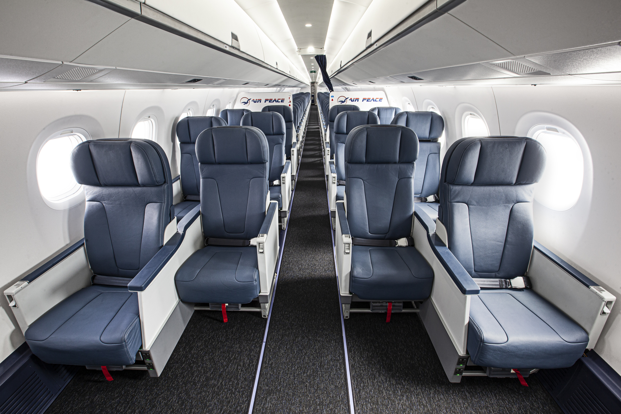 Staggered Seats - Air Peace E195-E2