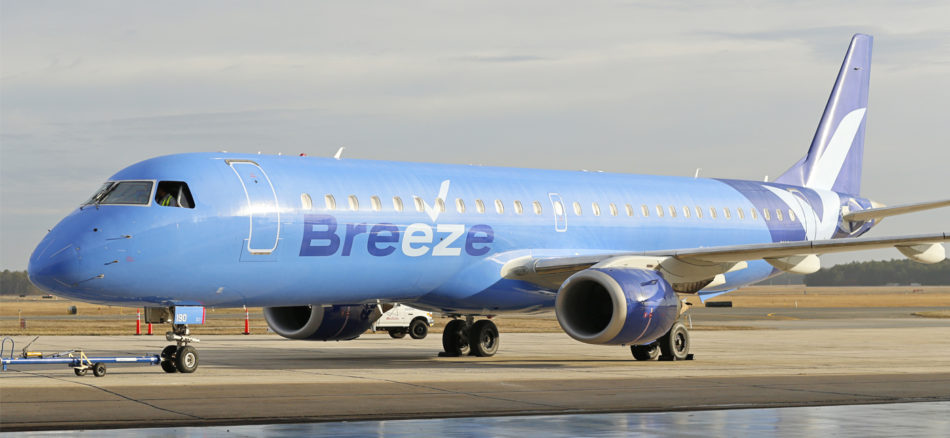 Breeze Airways first flight