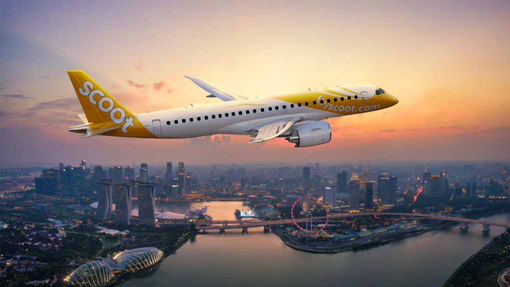E190E2 and E195E2 attains Civil Aviation Authority of Singapore type
